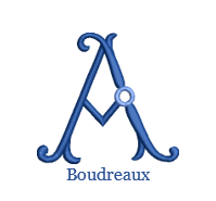 Boudreaux Monogram