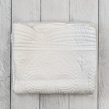 Load image into Gallery viewer, White Baby Quilt
