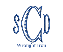 Load image into Gallery viewer, Wrought Iron Monogram